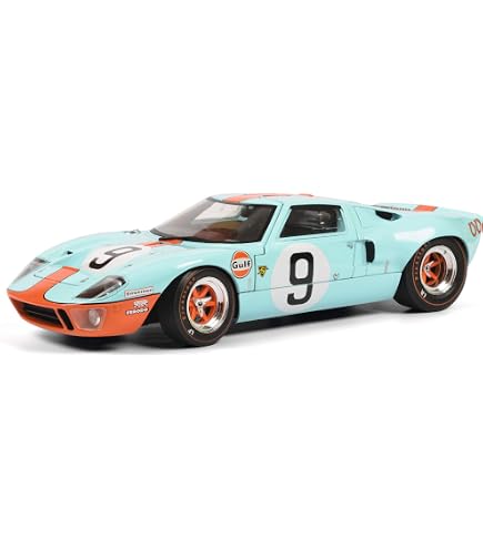 Amazon | Shelby Collectibles 1966 フォード GT-40 MK 2 イエロー #8